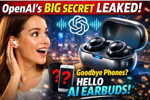 OpenAI’s earbuds concept image suggesting next-generation voice assistant technology.